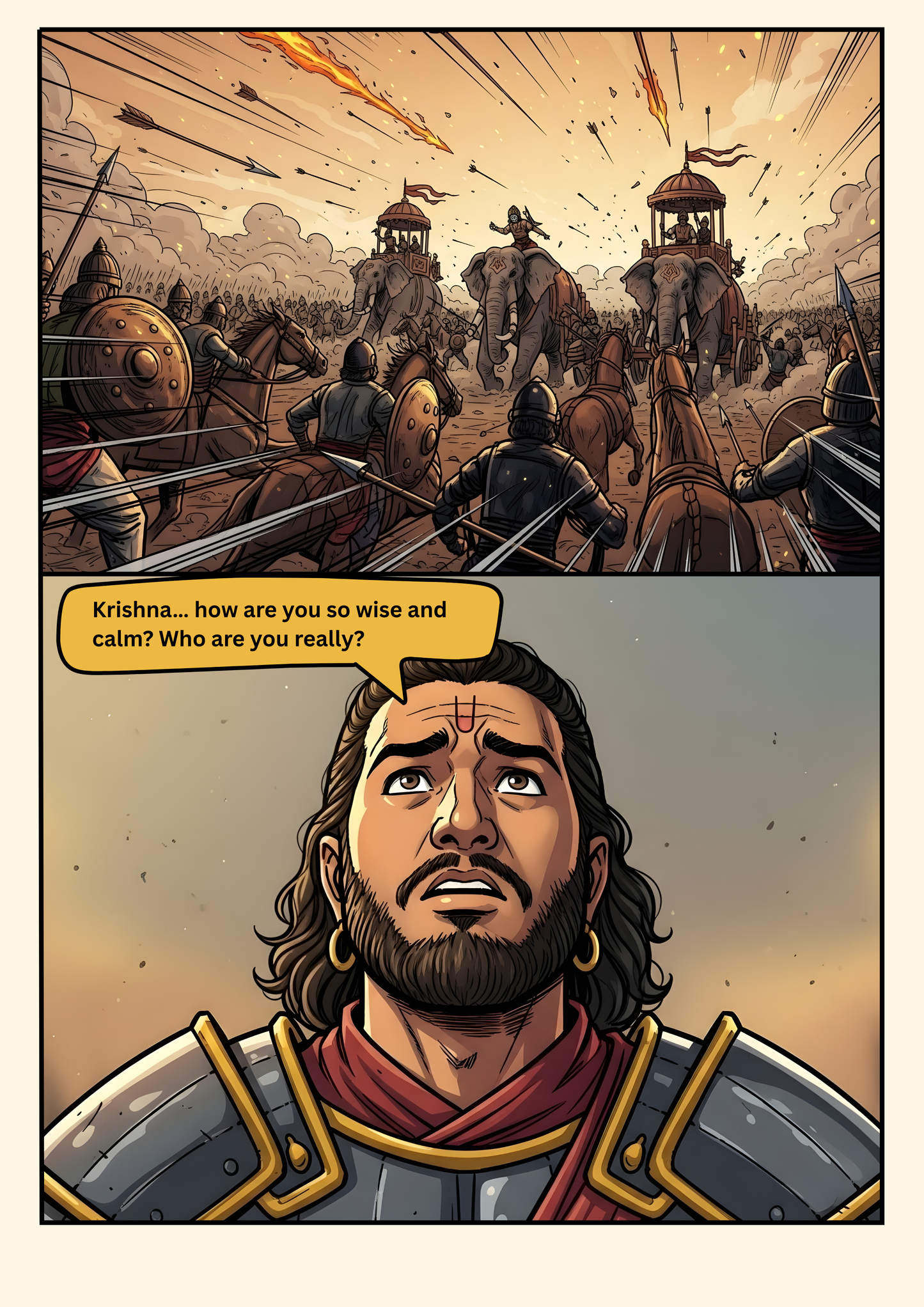 Bhagvad Gita - COMIC STYLE - Digital Book ( Pre-Order)