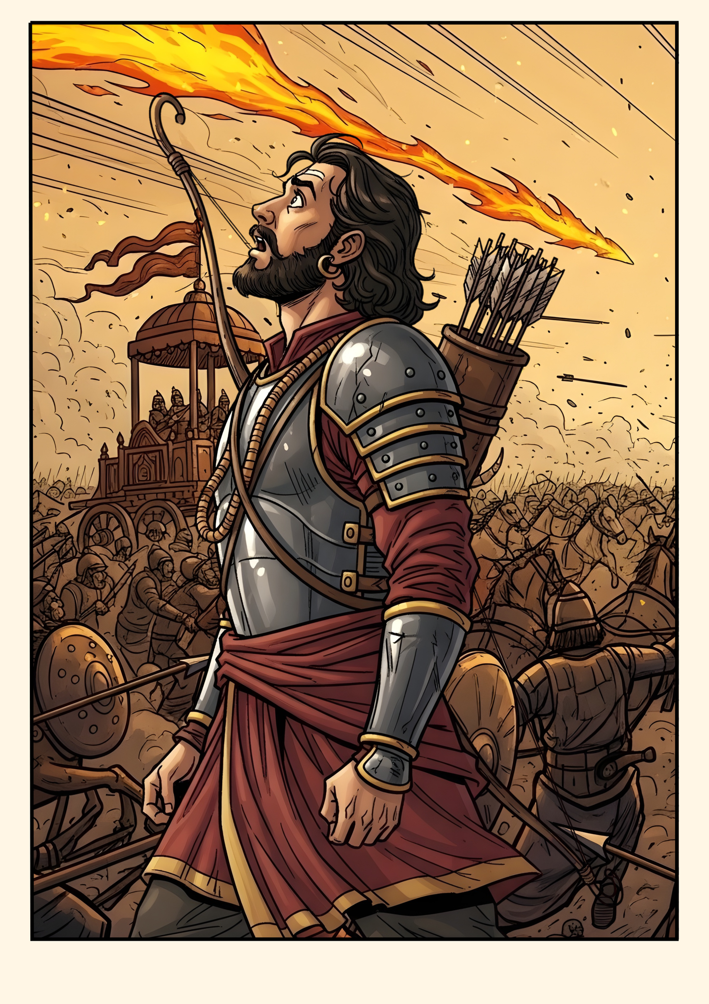 Bhagvad Gita - COMIC STYLE - Digital Book ( Pre-Order)