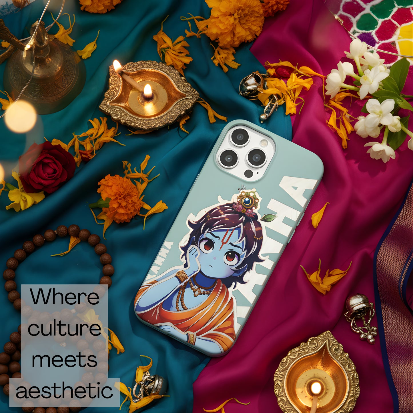 Kanha Reflective Phone Cover