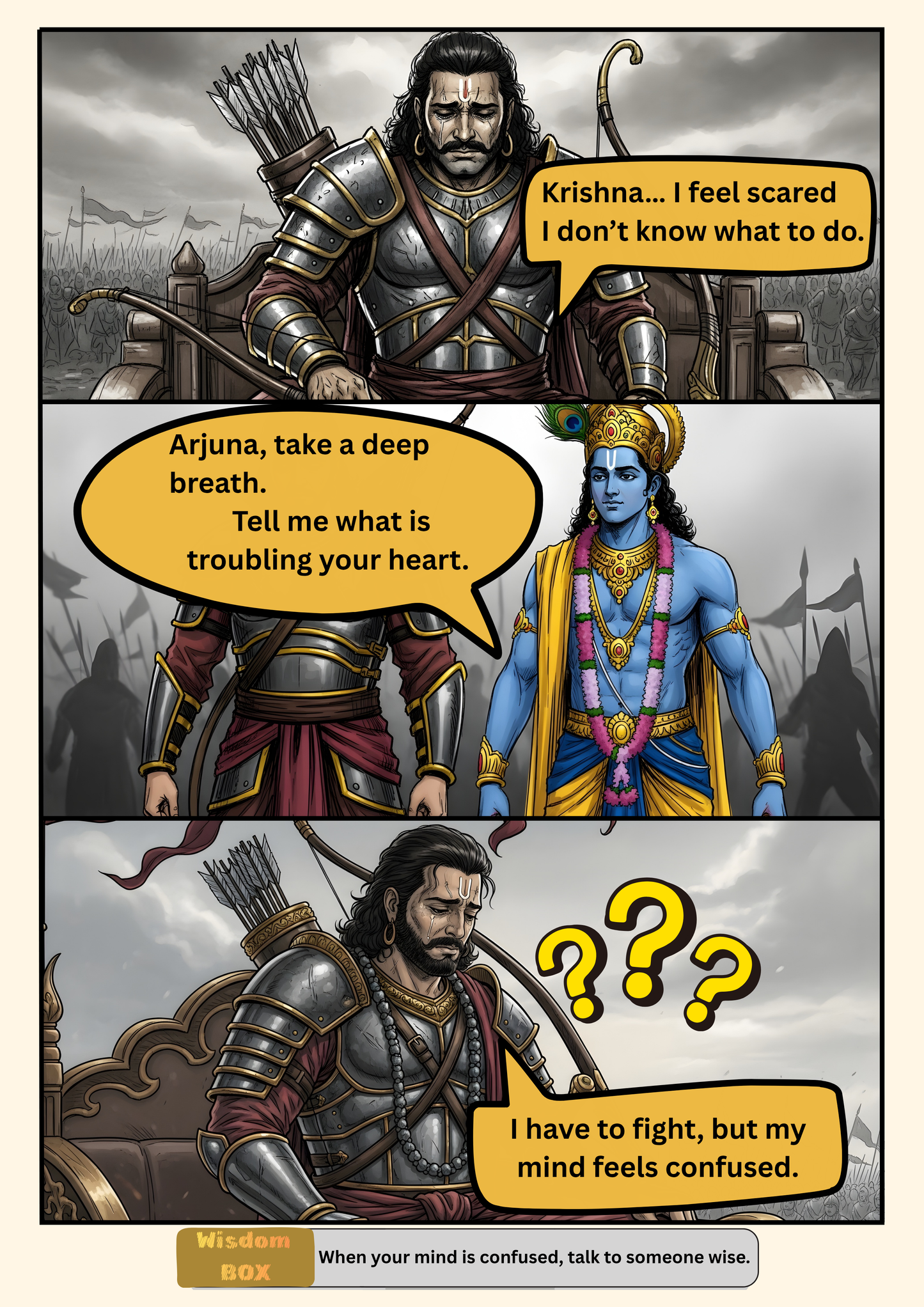 Bhagvad Gita - COMIC STYLE - Digital Book ( Pre-Order)